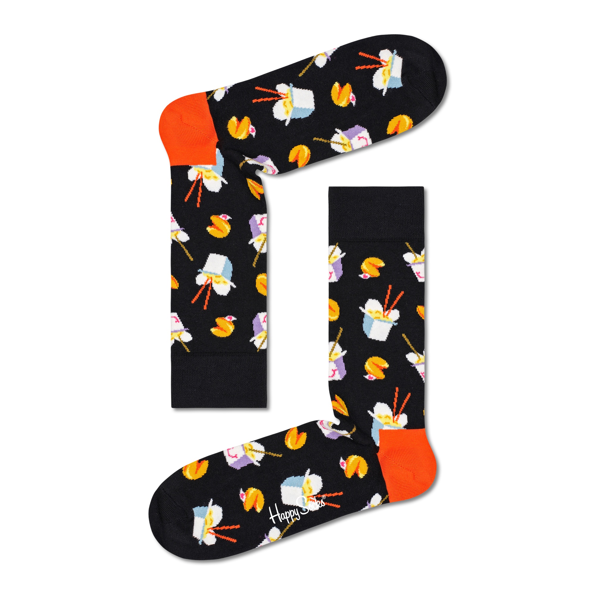 Happy Socks - Happy Socks Calcetines Largos Estampados Originales Comida Japonesa Talla 36-40