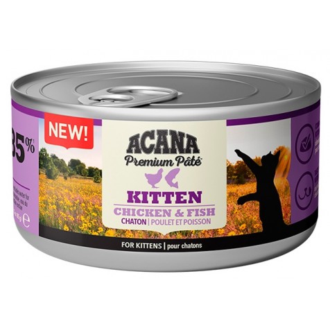 Acana - Acana Wet Kitten Chicken With Fish Gato 85 Gr