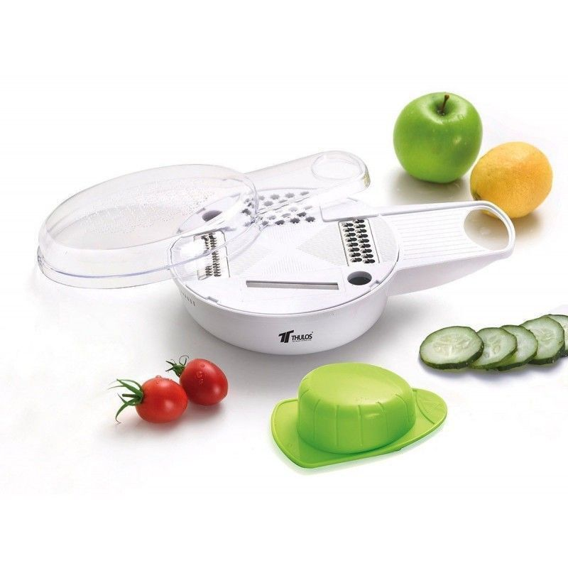 SUINGA Rallador de alimentos 4 en 1, rallador multifuncional, utensilio de cocina versátil