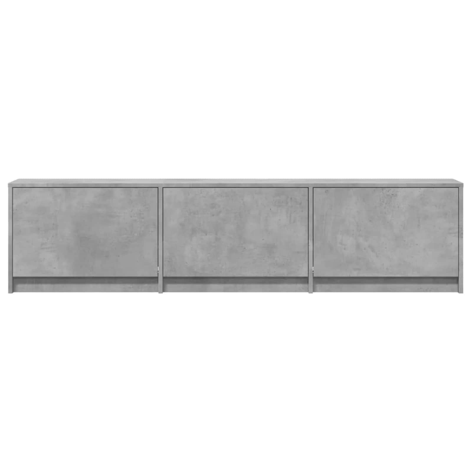 vidaXL Mueble de TV con LED 165 x 34 x 40 cm Madera de ingeniería