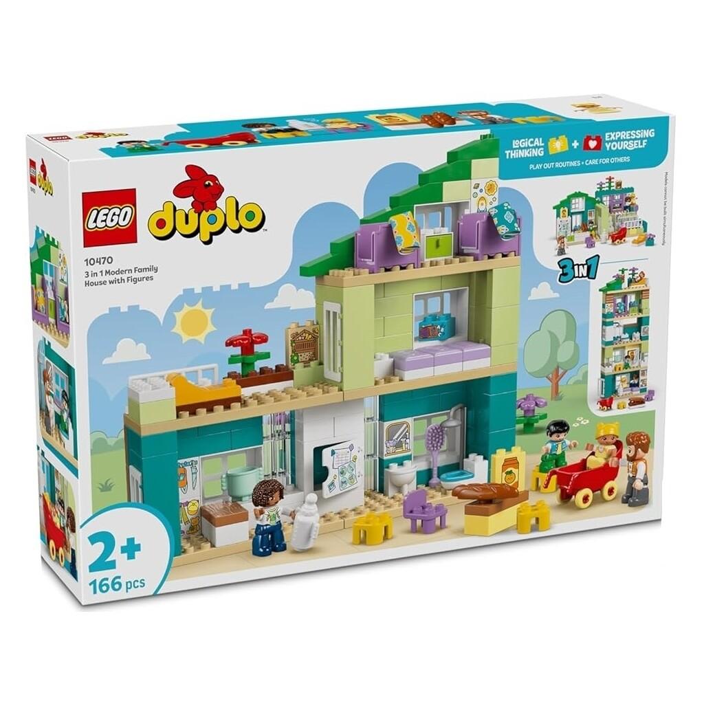 Lego Duplo Casa Familiar Moderna 3 en 1 con Figuras Lego duplo LEGO