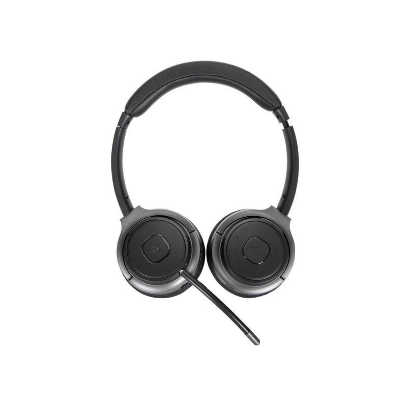 Targus - AEH104GL auricular y casco Auriculares Inalámbrico y alámbrico Diadema Llamadas/Música USB Tipo C Bluetooth Negro AEH104GL