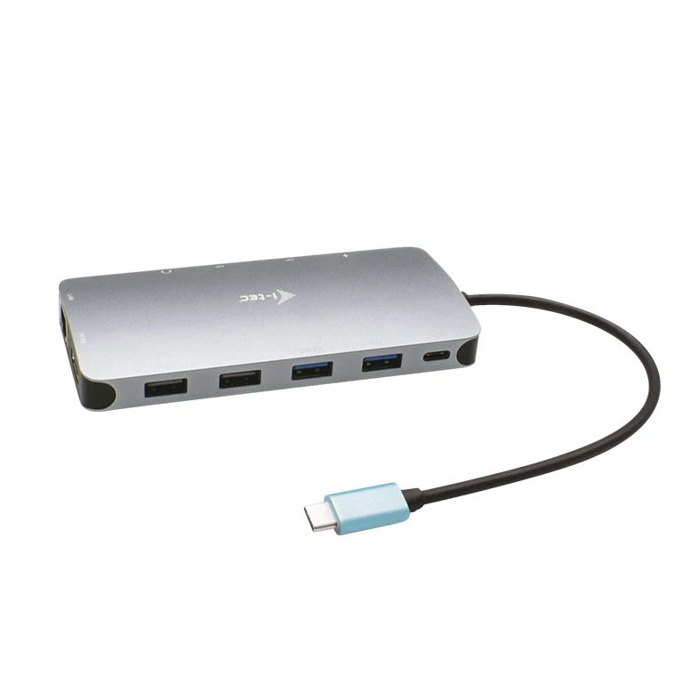 I-Tec - Docking Station Nano C31NANODOCKPROPD con 2 DisplayPort + HDMI, USB-C Power Delivery 100 W y Ethernet Gigabit para portátiles y tablets