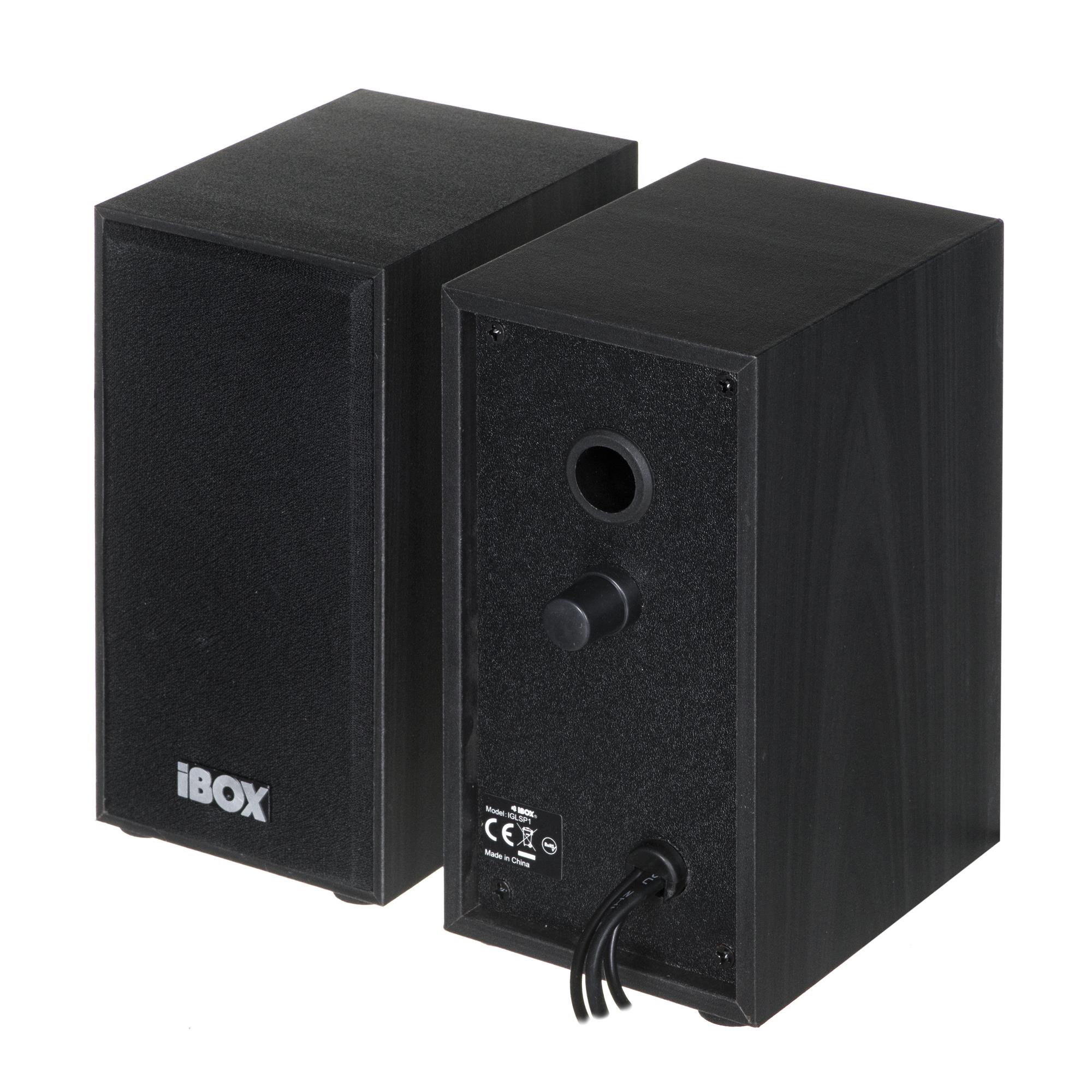 Ibox Altavoces I-box 2.0 Iglsp1 Negros - Sonido de Alta Calidad