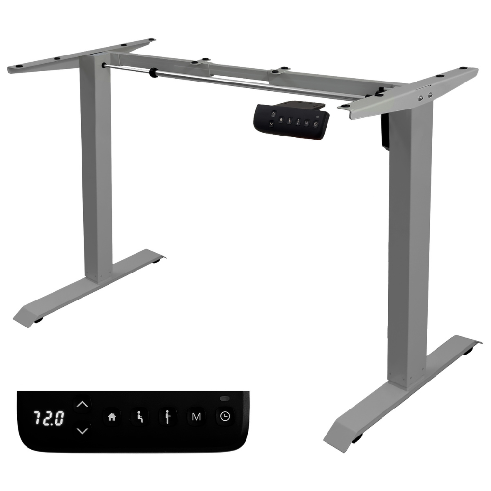 UNYCOS Marco de Escritorio Eléctrico Elevable - Core One - Estructura Ajustable y Panel de Control LED