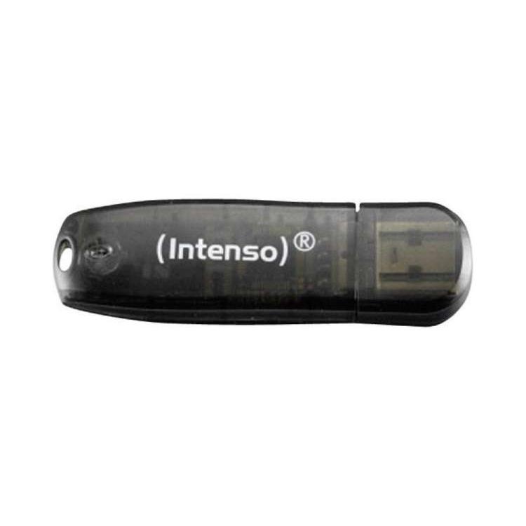 Memoria USB Intenso 3502470 Lápiz USB 2.0 Rainbow 16GB Negro
