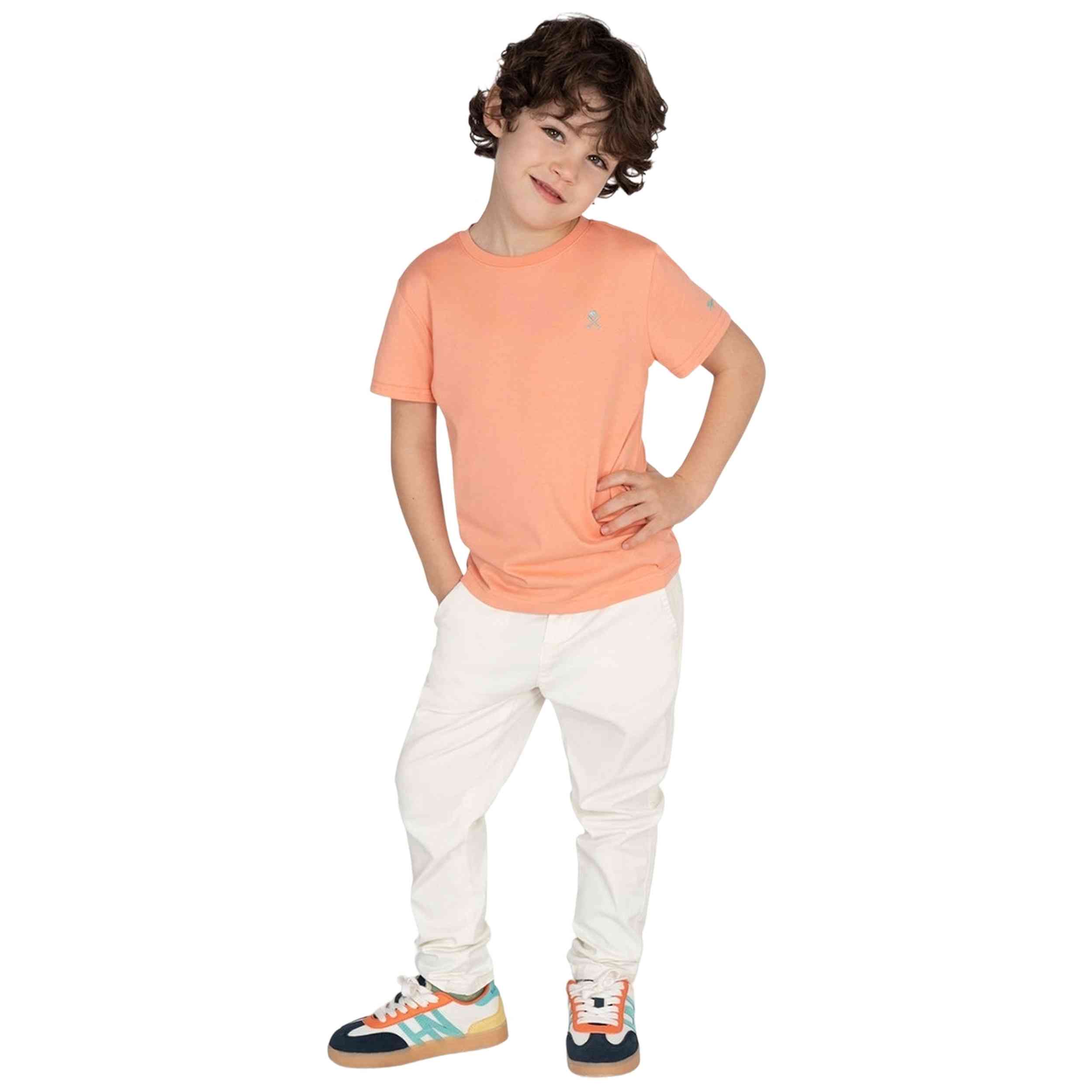 Camiseta De Manga Corta Harper & Neyer modelo 1401326009-660 para Niños en color Negro