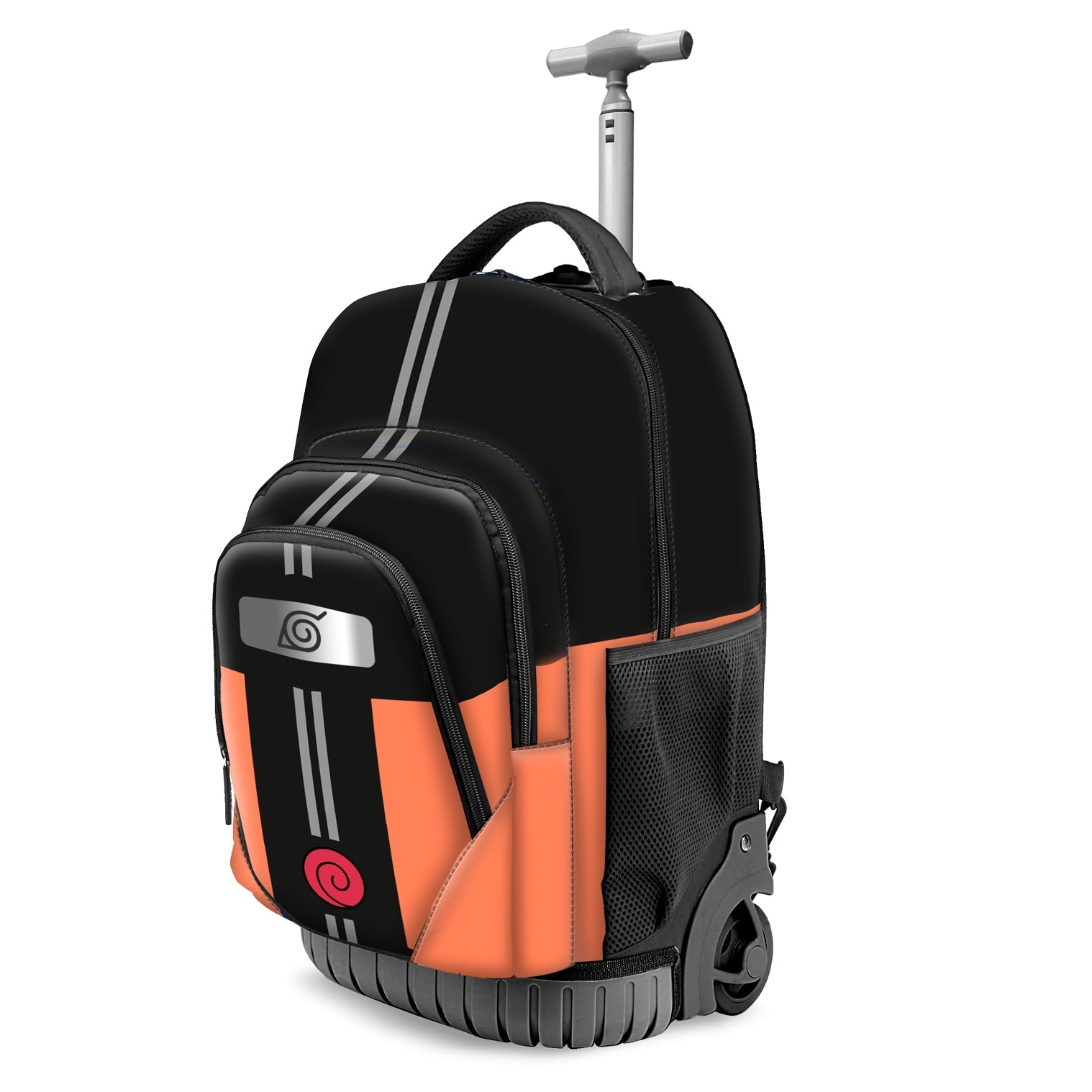 KARACTERMANIA - NARUTO Dress Mochila Escolar con Ruedas Trolley GTS FAN