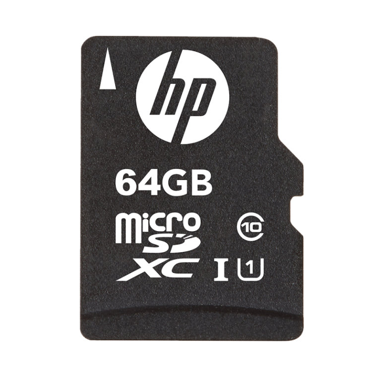 Hp micro sdxc 64gb uhs-i class 10 sd adapter