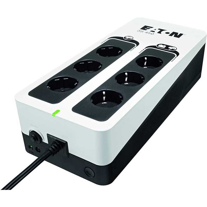 S.A.I. Eaton 3S 450Va 270W + Regleta 6 Tomas