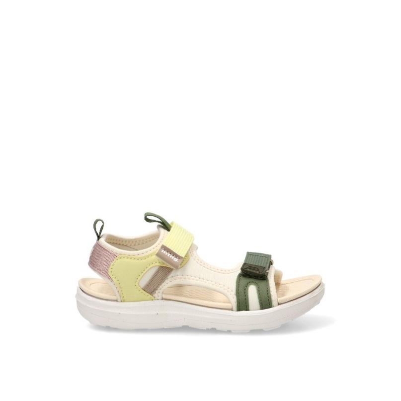 Sandalia Mustang Kids - Niña - Suela Plana - Modelo 49099 - Color Beige