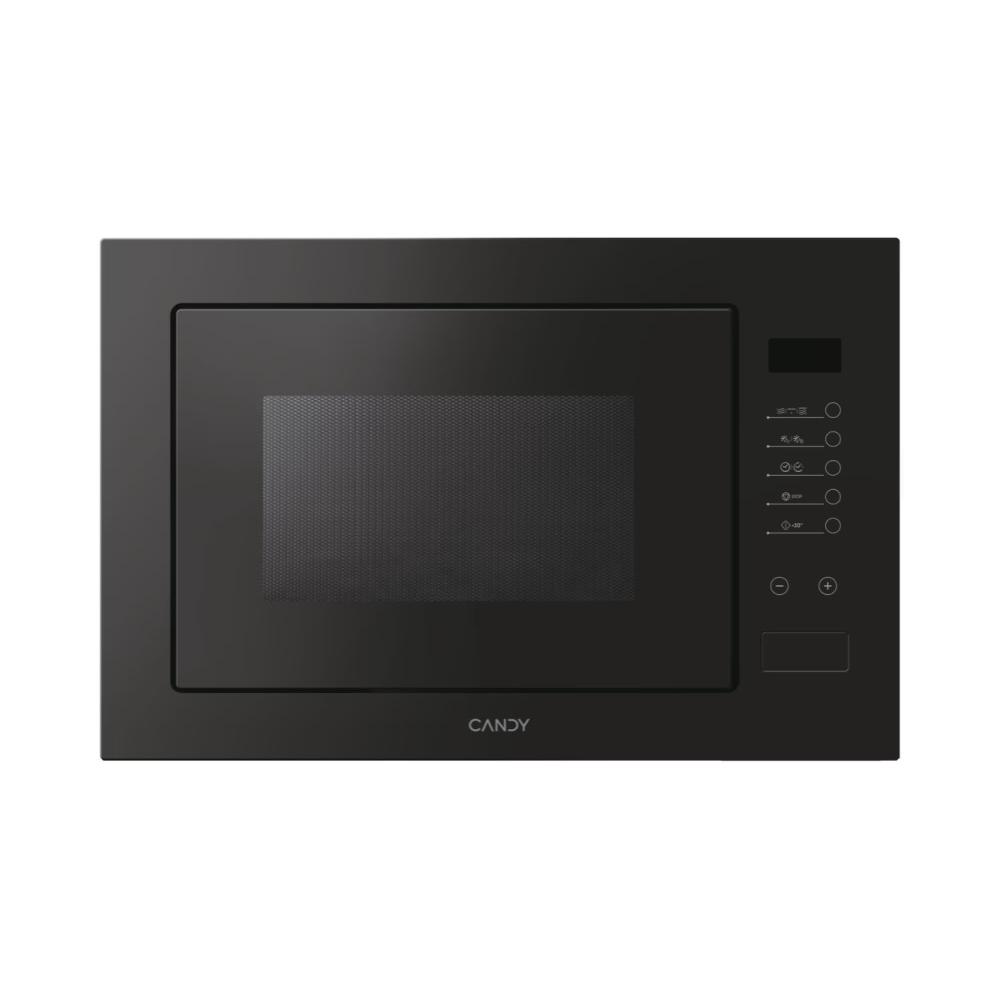 Candy MICG25GDFN - Microondas de encastre sin marco, 25L, Negro.