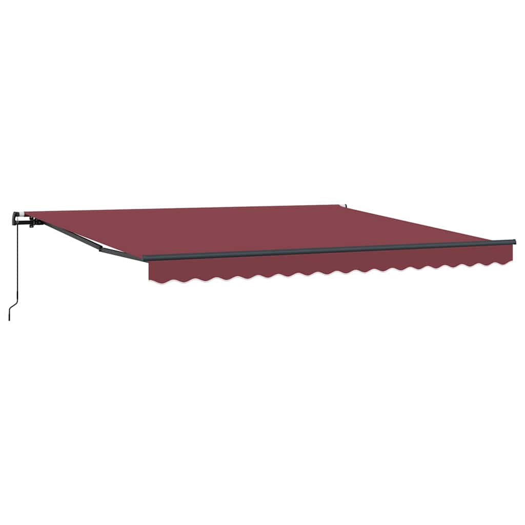 vidaXL Toldo Retráctil Poliéster y Acero 400 x 300 cm Multicolor