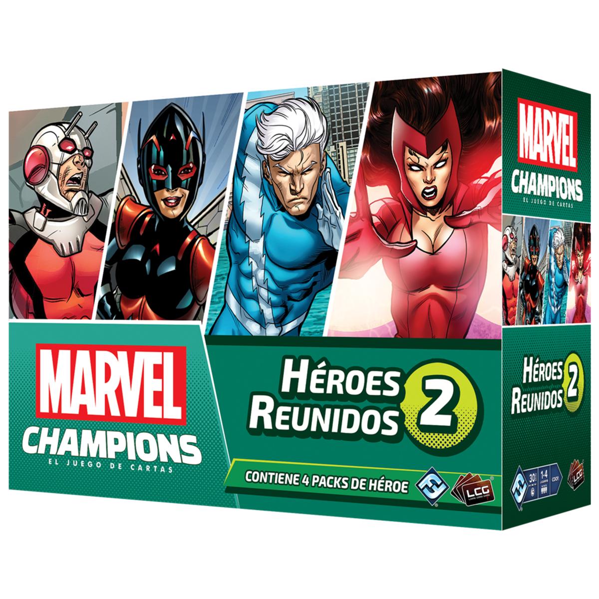 Asmodee - Juego de mesa Héroes Reunidos 2