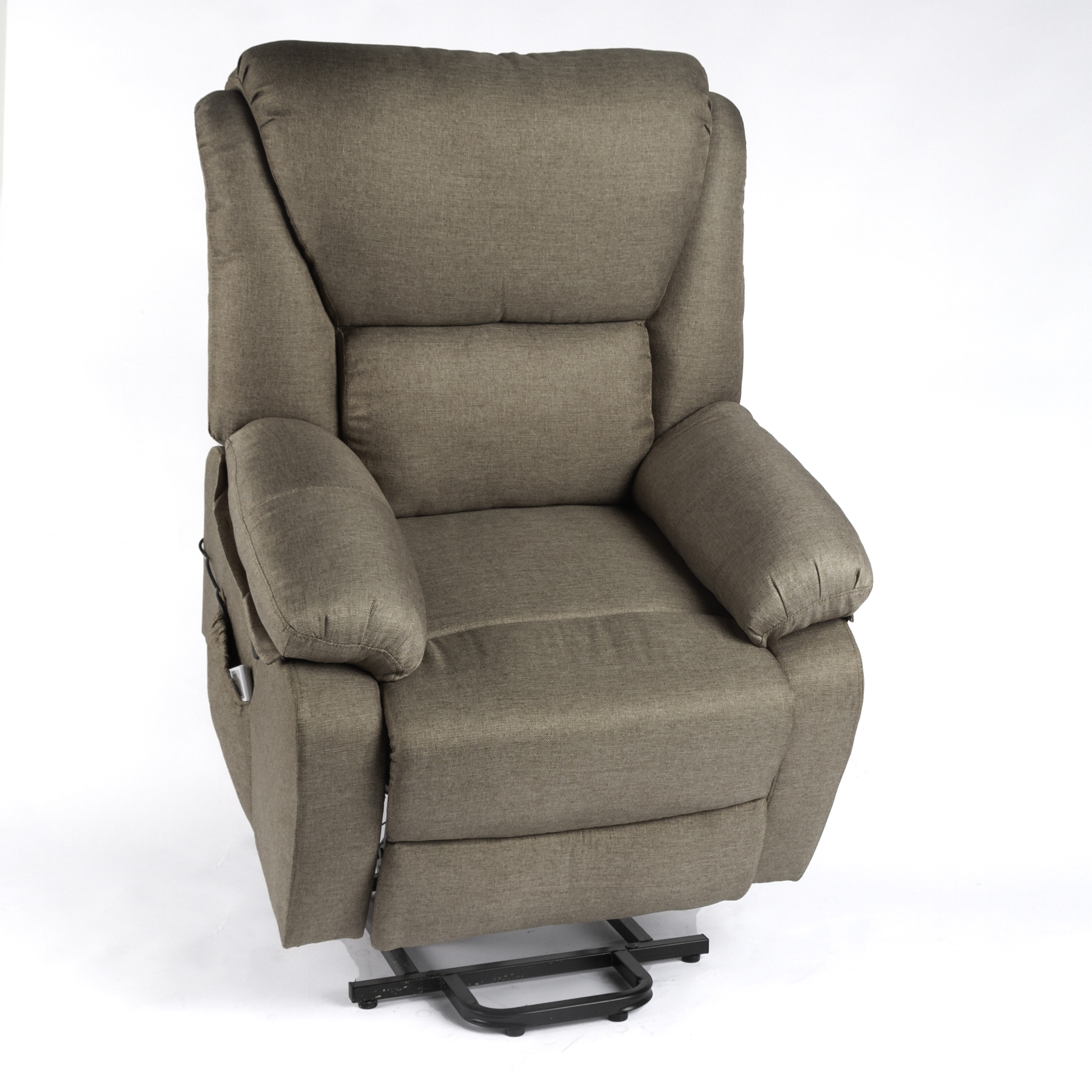 DUPI Sillón Relax Eléctrico Reclinable y Elevable MIAMI – Masaje por Vibración y Calor Lumbar con USB