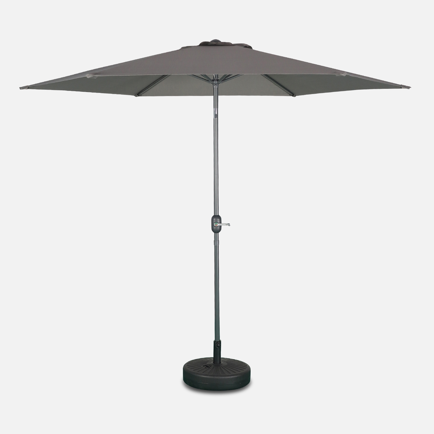 sweeek - Parasol redondo, 3x3m , Touquet , 294x294x243