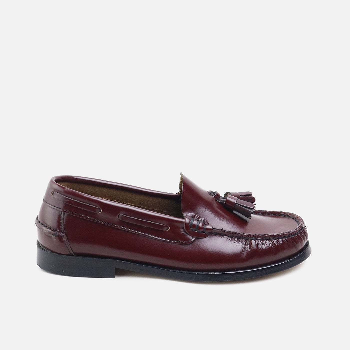 Mocasines Castellanos Borlas Burdeos Sibaritas | Eli 1957