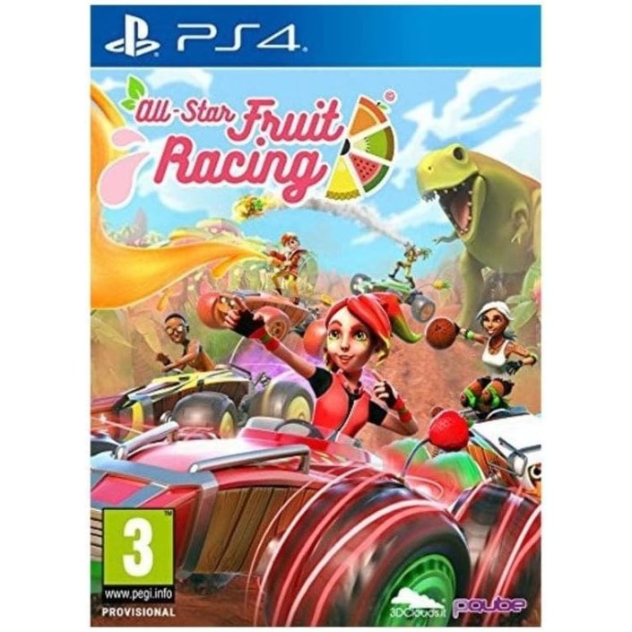 Juego All-Star Fruit Racing Para Playstation 4 | PS4 PAL EU - Nuevo Original Precintado