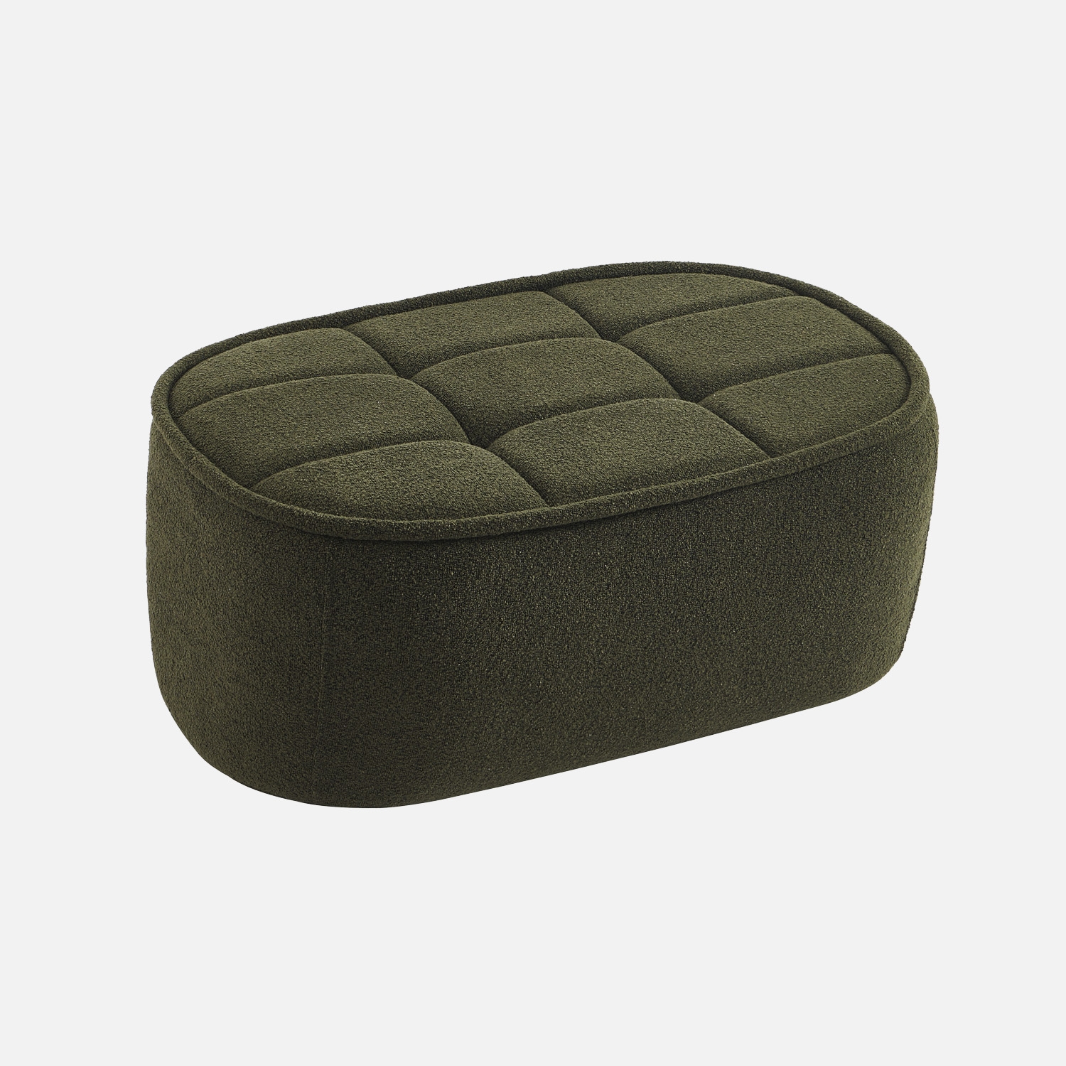 sweeek - Puff, reposapiés para sillón Boni de 1 plaza , Boni , 91x63x40