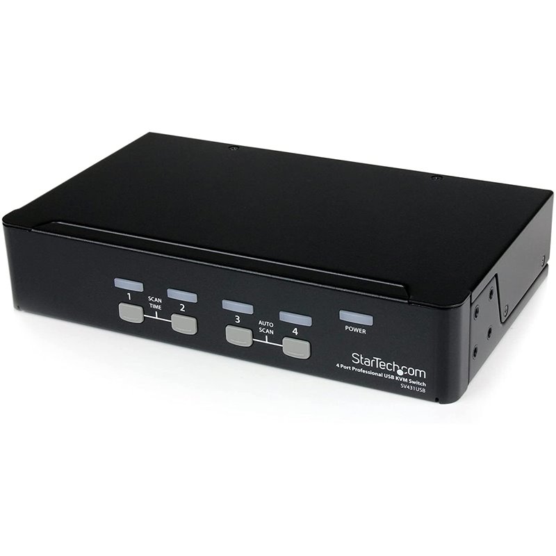 Conmutador Kvm Startech 4X1 Vga