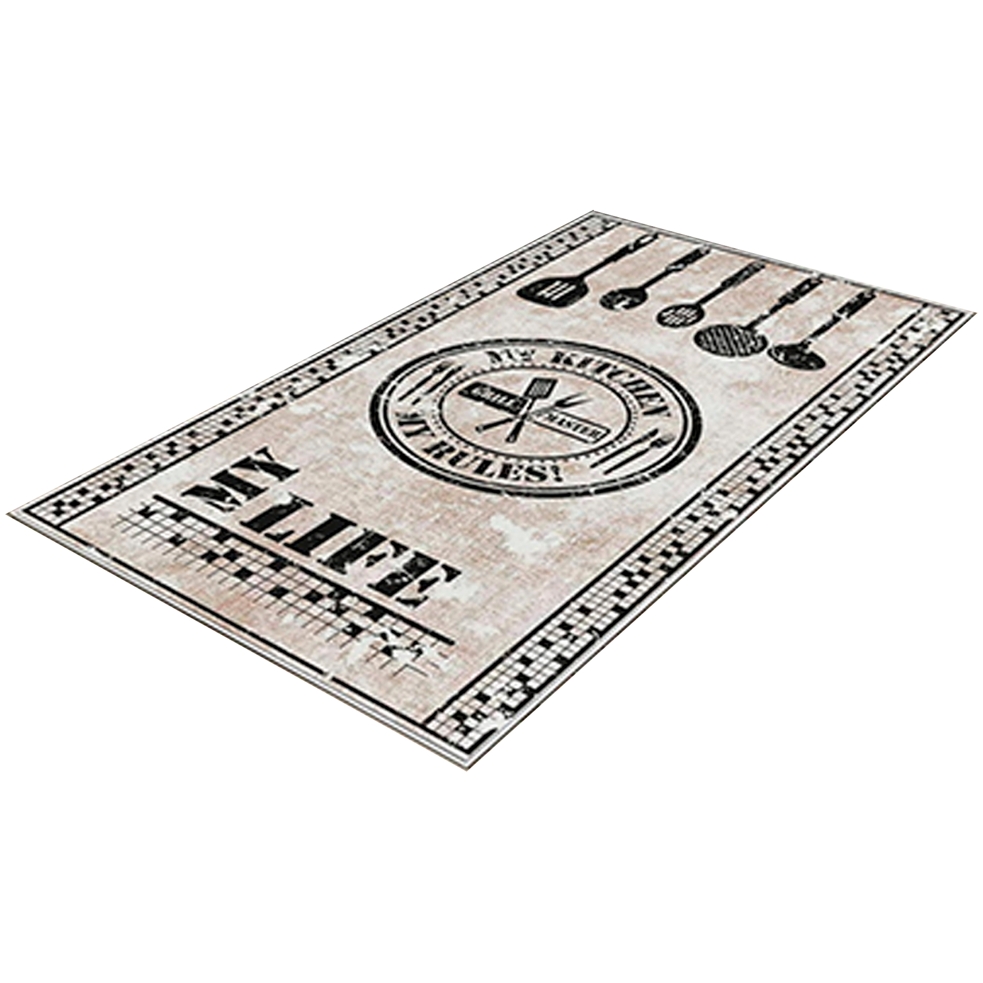 Alfombra de Poliester estampada 160 x 230cm