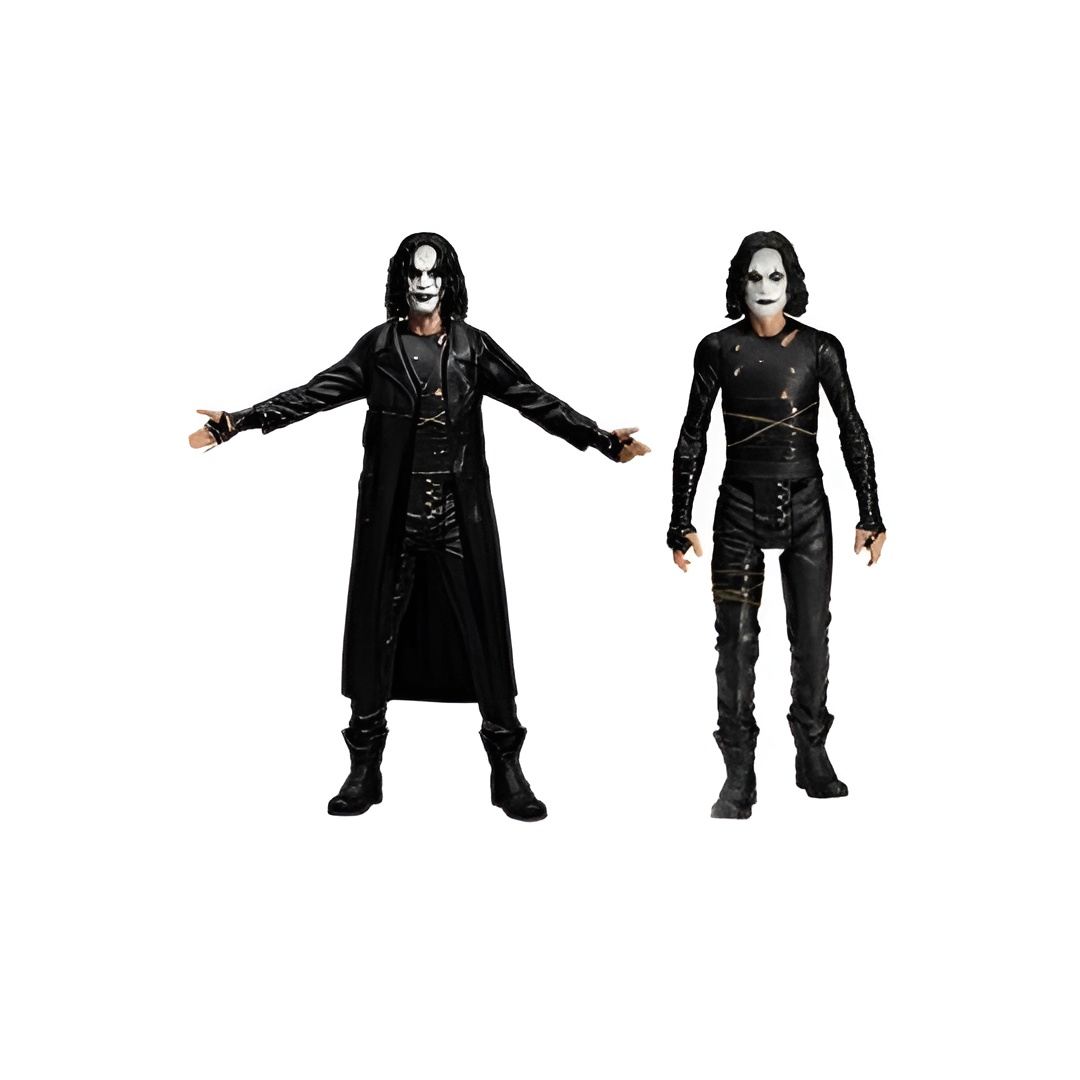 The crow figuras 5 points the crow deluxe set 9 cm
