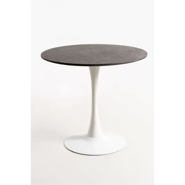 Regalos Miguel - Estilo Nórdico - Mesa Kolio 80 cm Mármol - Granito