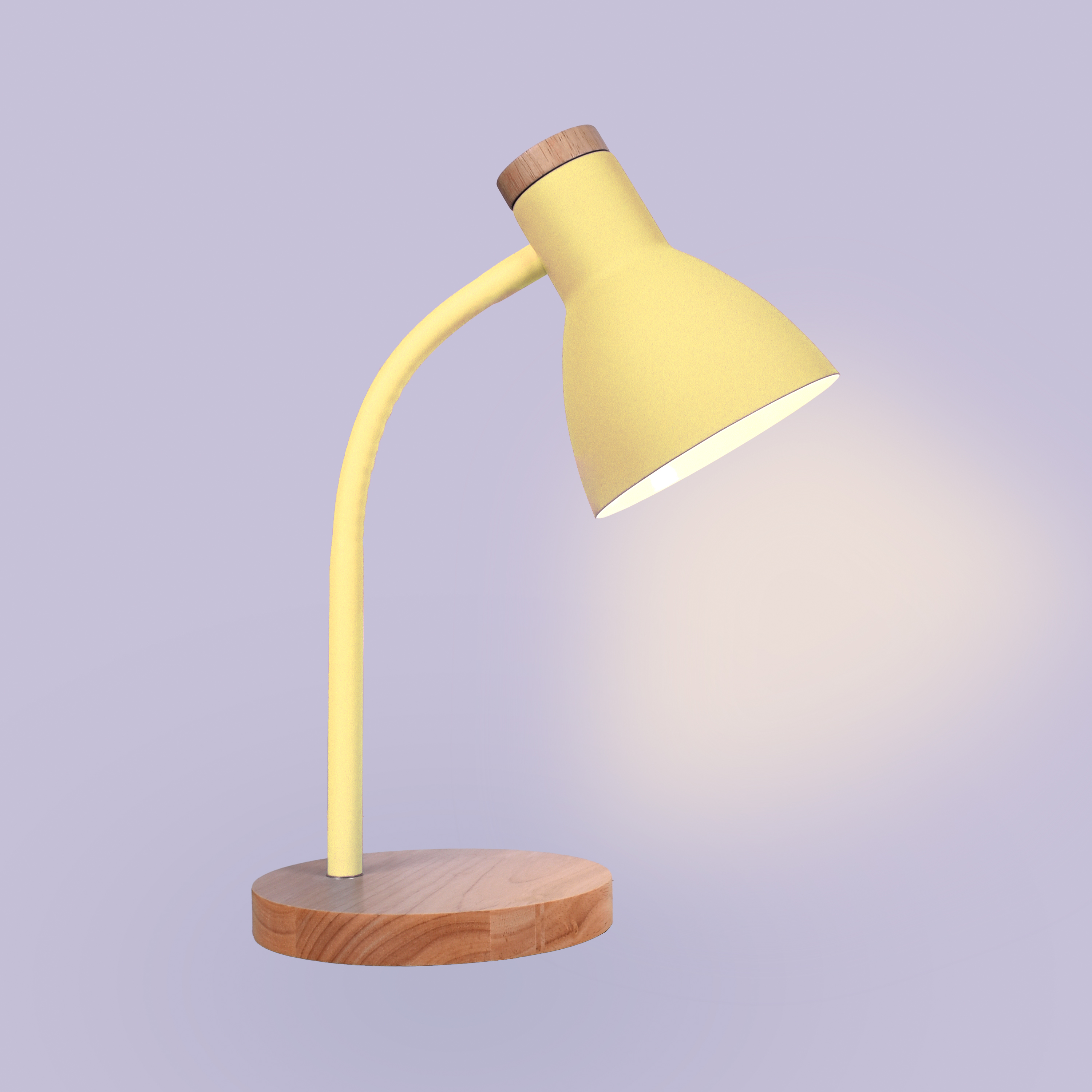 Lampe Flexo Bureau TEACHER BEL AIR HOME - Métal Et Bois - Design Moderne E27 - Noir Ou Blanc