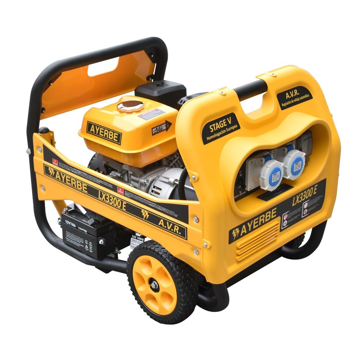 Grupo Electrógeno AYERBE LX3300 E MN G.E. Gasolina