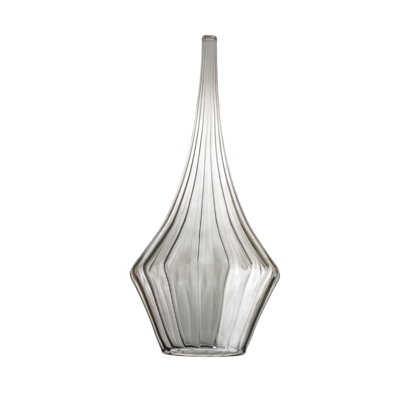Zeus Pyrex vidrio borosilicato gris d. 20 H.45 Ø20 BL270-VT-DM20-GR - Bonetti Illumina