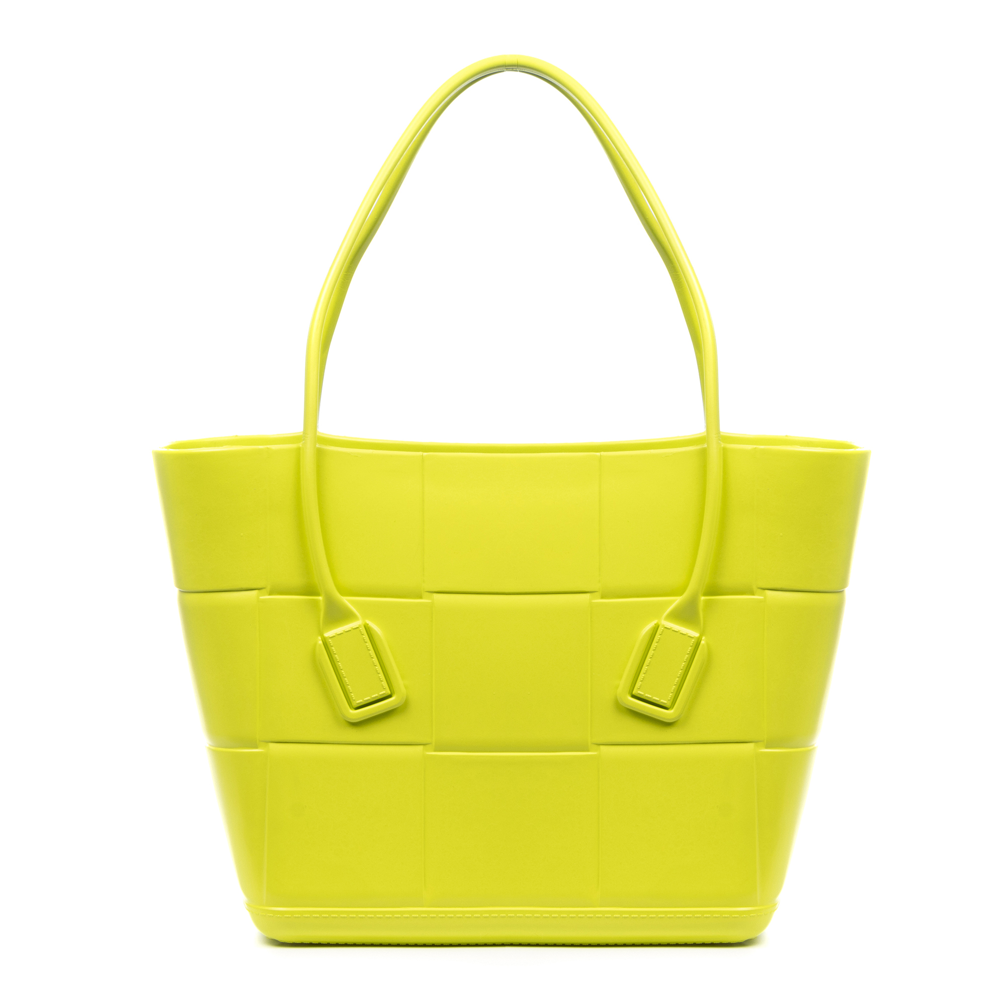 LIBELULLA. Villandro bolso Shopper cesta, de pvc soft monopieza grabado con grandes asas