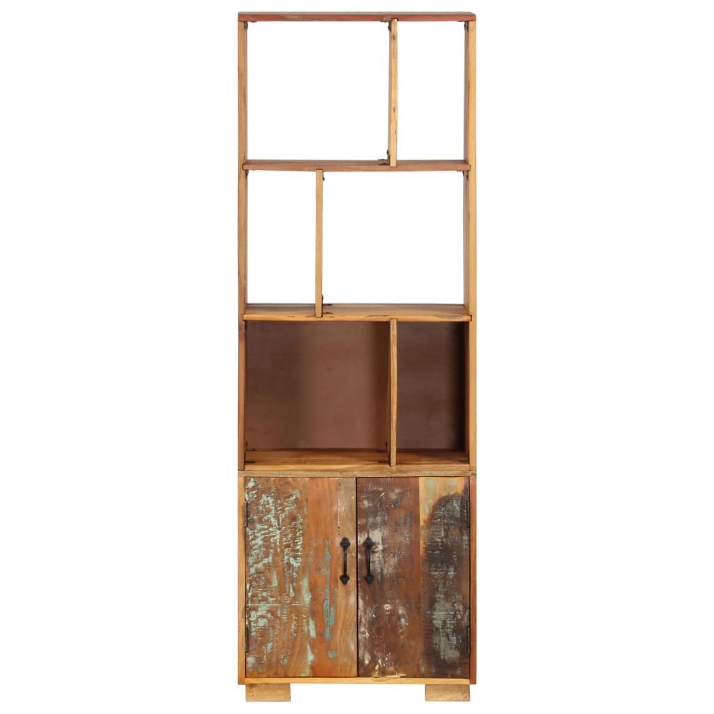 Estantería Vidaxl Madera Maciza de Mango 60x35x180 Cm Multicolor