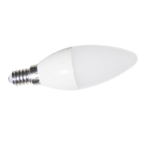CABLEPELADO Bombilla LED E14 vela, iluminacion 5W (2800K (luz calida))