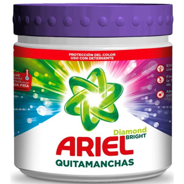 Ariel - ARIEL Quitamanchas para Protección del Color   500 gr Utilizar con detergente en Ropa de Color
