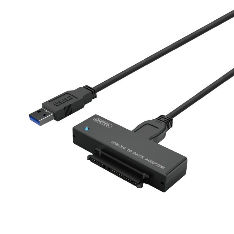 Unitek Y-1039 cable gender changer USB 3.0 SATA Negro