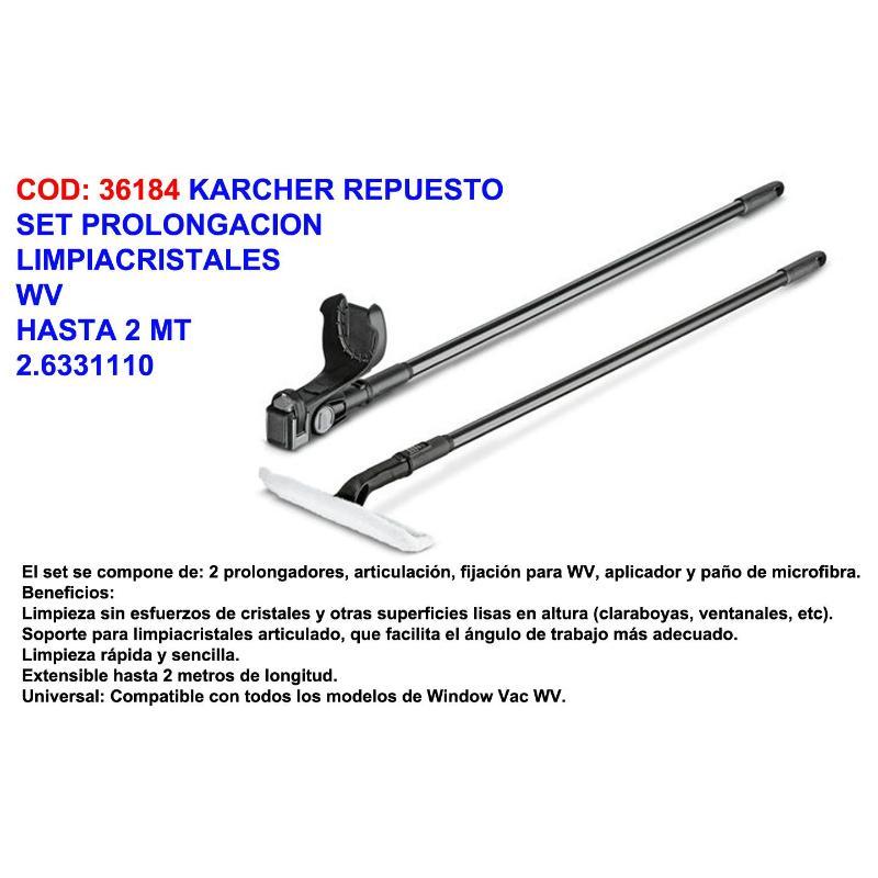 Karcher rep set prolongacion limpiacristales wv  2 mt 2.6331110