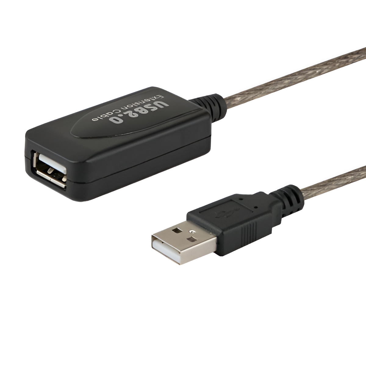 Cable SAVIO CL-76 USB 2.0 Tipo Am - USB 2.0 Tipo AF 5 M Negro