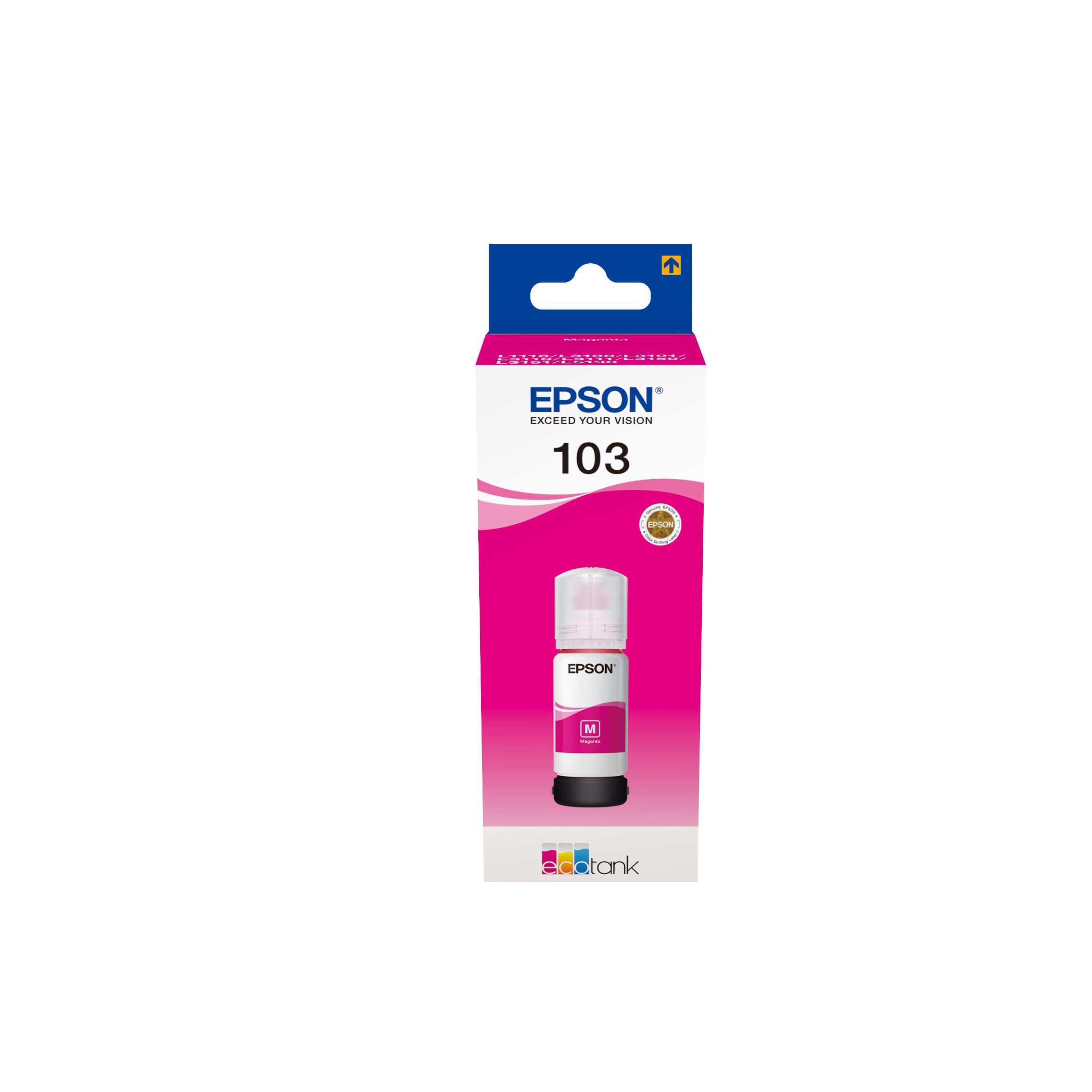 Epson 103 Compatible Magenta - BOTELLA DE TINTA - EI-103MG