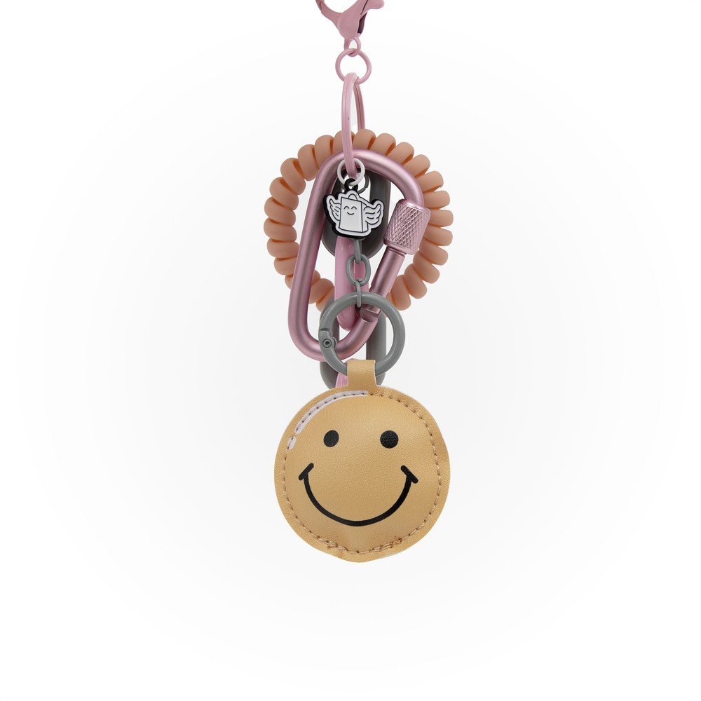 MR LLAVERO DECORATIVO PARA BOLSOS SMILEY PAPELERIA ADULTA 5x2x7 Cms.
