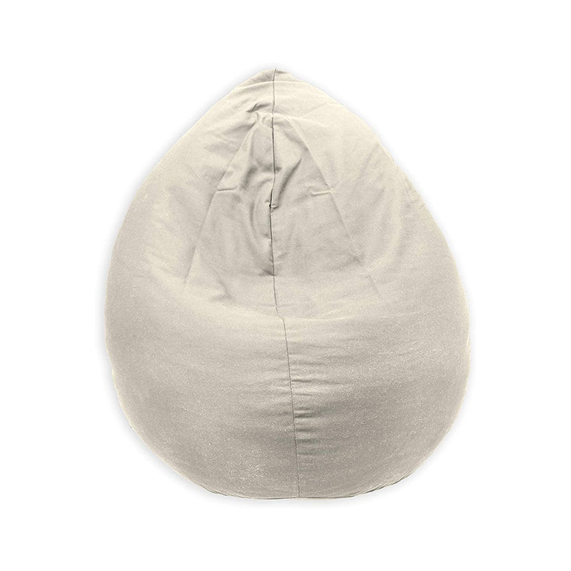 Acomoda Textil - Funda Puff Pera Sin Relleno. Funda Sofá Perezoso Grande de Tela, Bolsa de Frijol Cómoda y Confortable.