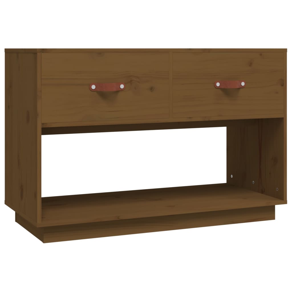 vidaXL Mueble para TV madera maciza de pino 90x40x60 cm, Mueble de Salon, Mueble TV, Mueble TV salon, Mesa de TV, Mueble tele
