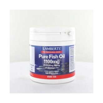 Lamberts Aceite De Pescado Puro 1100 Mg 120 Capsulas (8508-120)