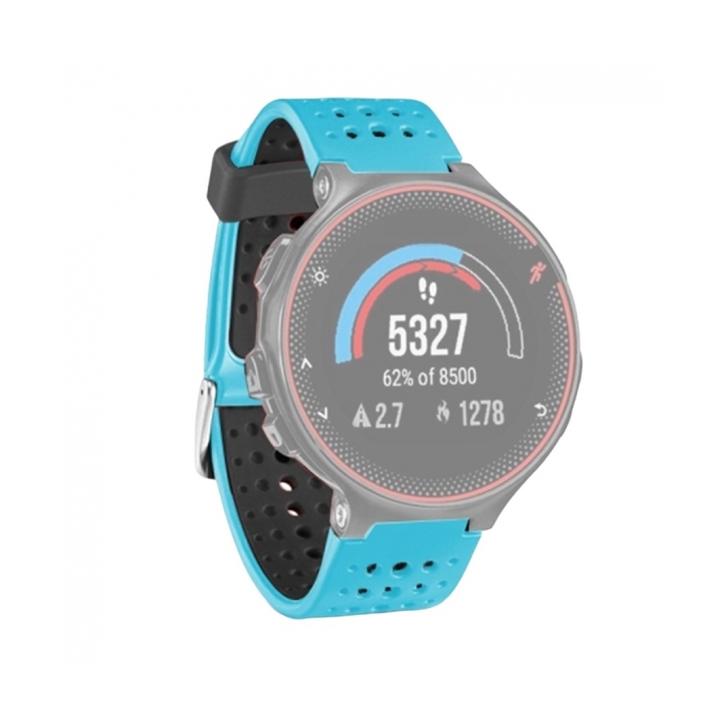 CORREA PARA RELOJ GARMIN FORERUNNER 220 230 235 630 620 735XT CELESTE NEGRO