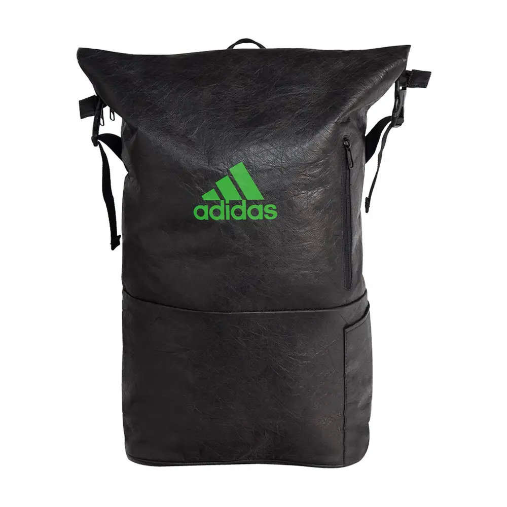 Paletero para Pálas de Padel Mochila Adidas Multigame Negro Verde