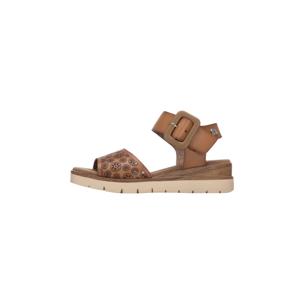 Refresh 175168 Sandalias De Cuña Mujer Cuero