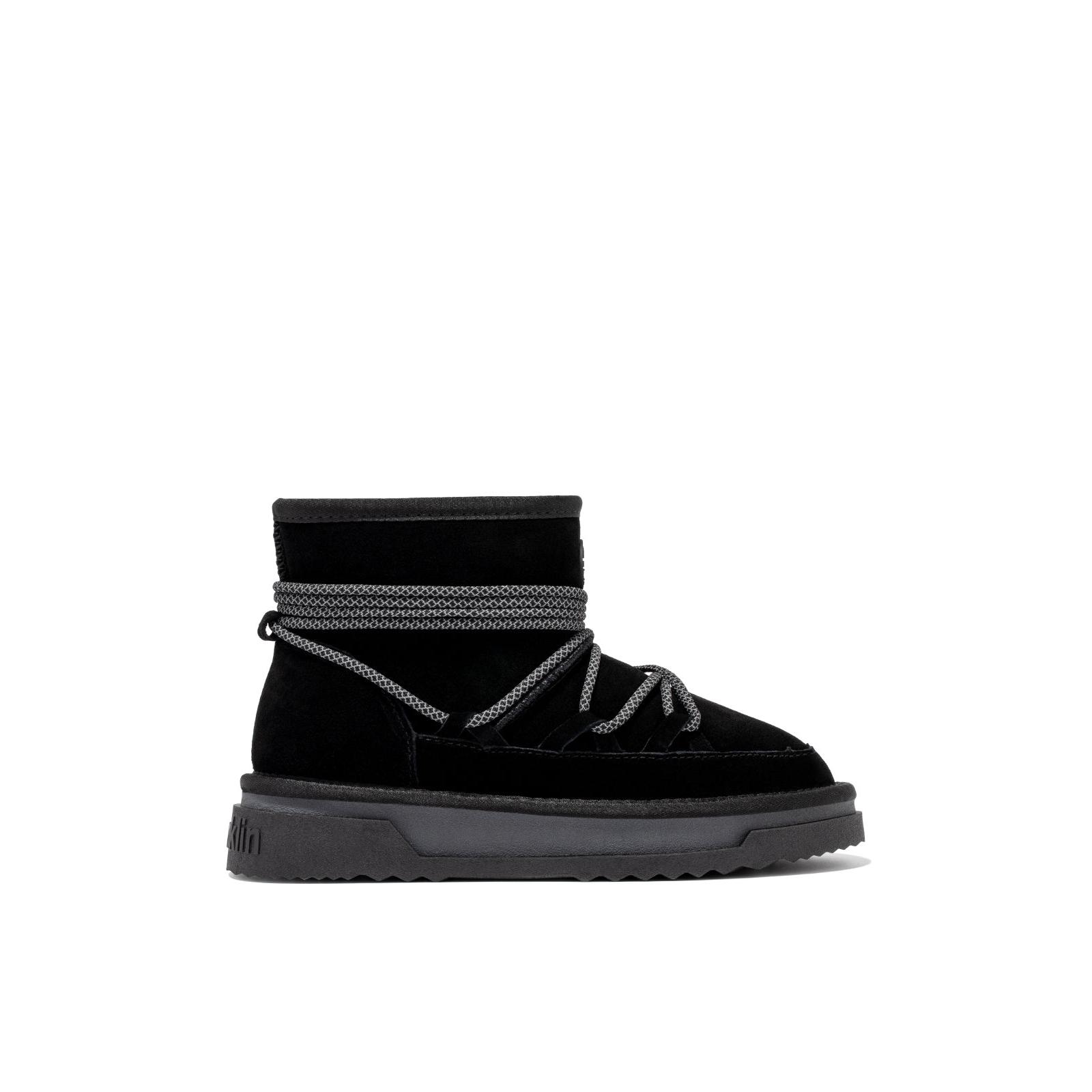 D.Franklin Botín de Mujer de Serraje Atlas Cord   - Botas para Mujer - Moda casual Mujer