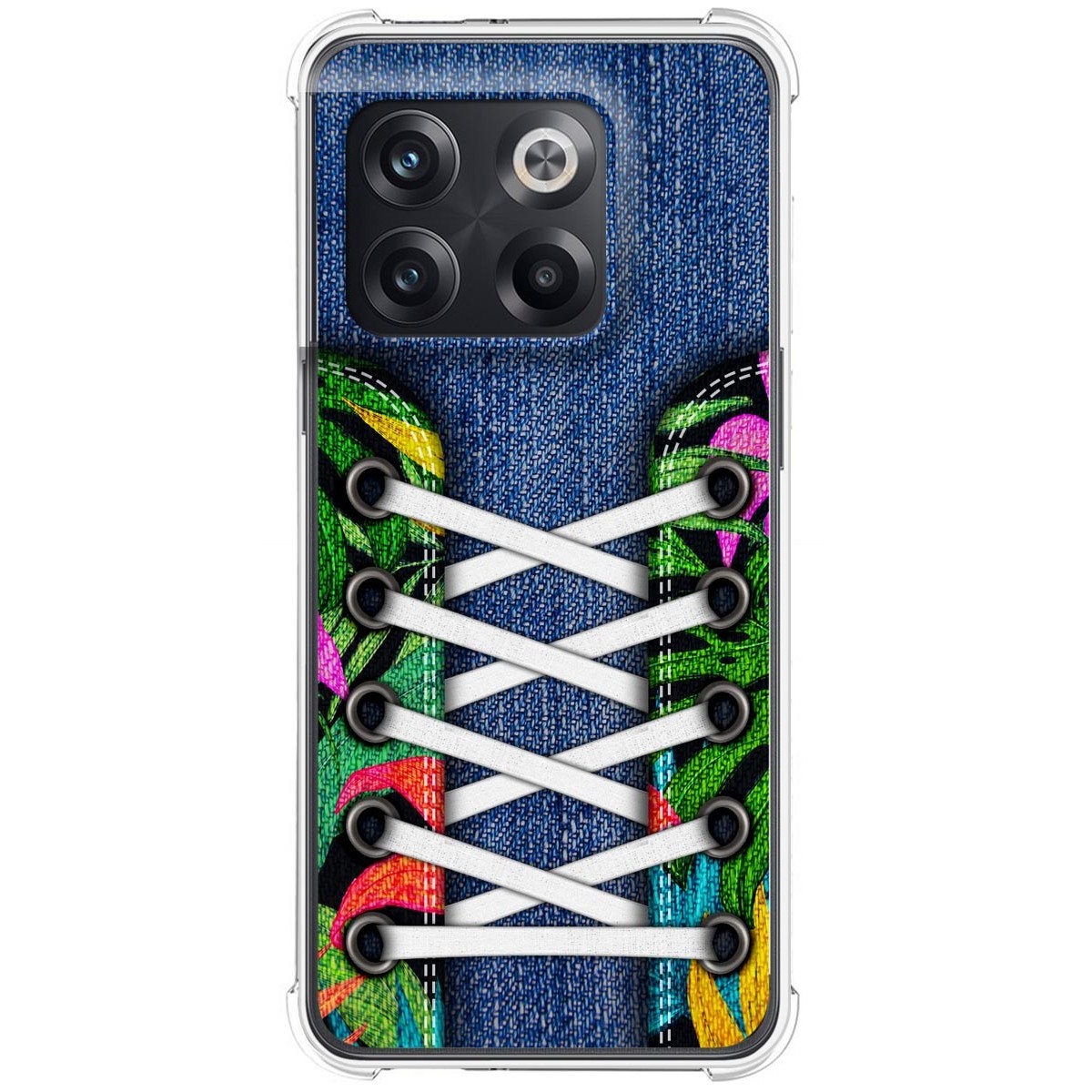 Funda Silicona Antigolpes para Oneplus 10T 5G diseño Zapatillas 13 Dibujos
