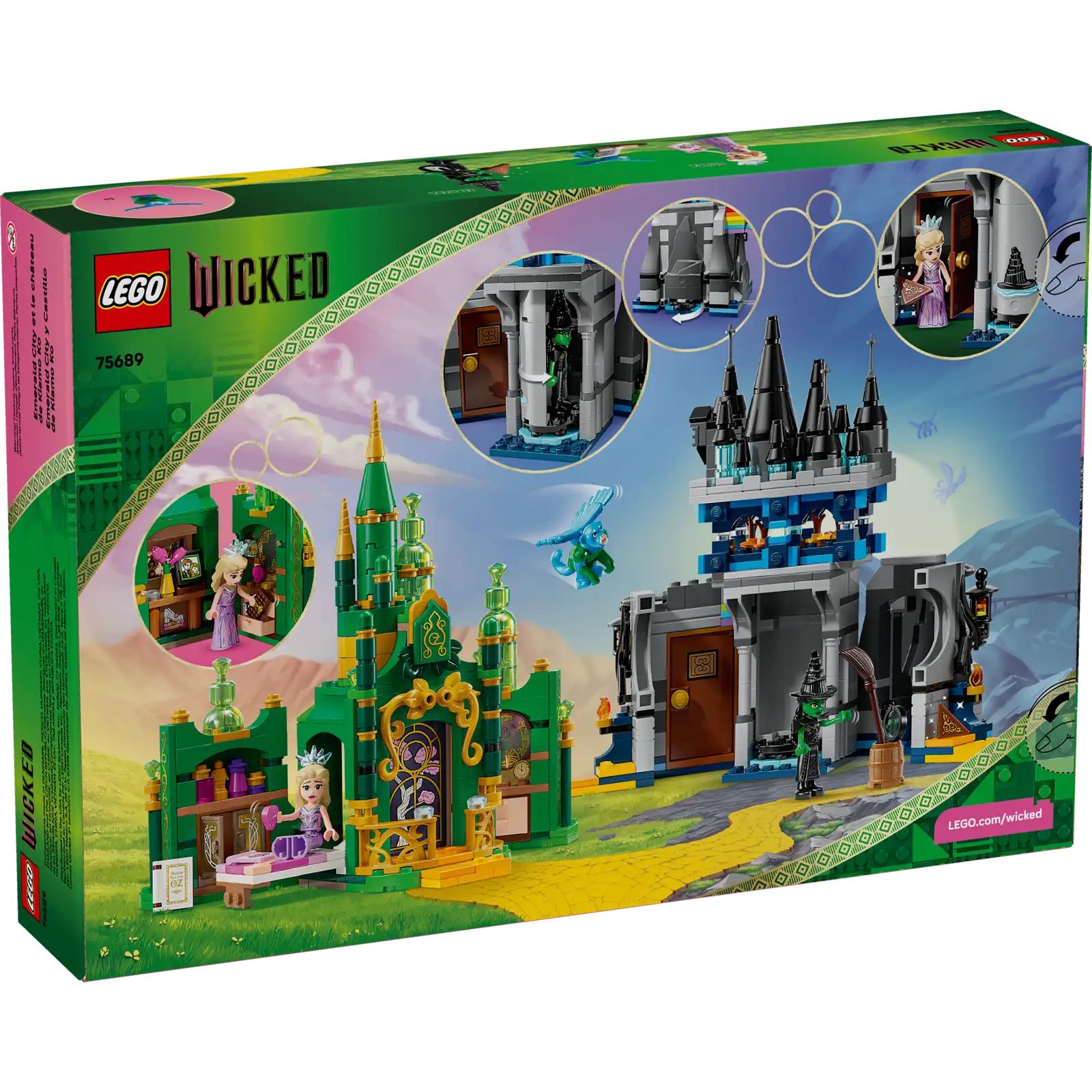 LEGO LEGO Wicked Emerald City y Castillo de Kiamo Ko (75689)
