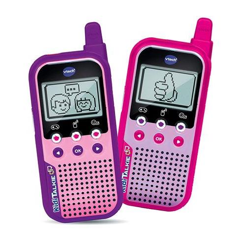 Vtech Walkie-Talkie Kiditalkie 6 en 1 Rosa - Aventura Te Espera