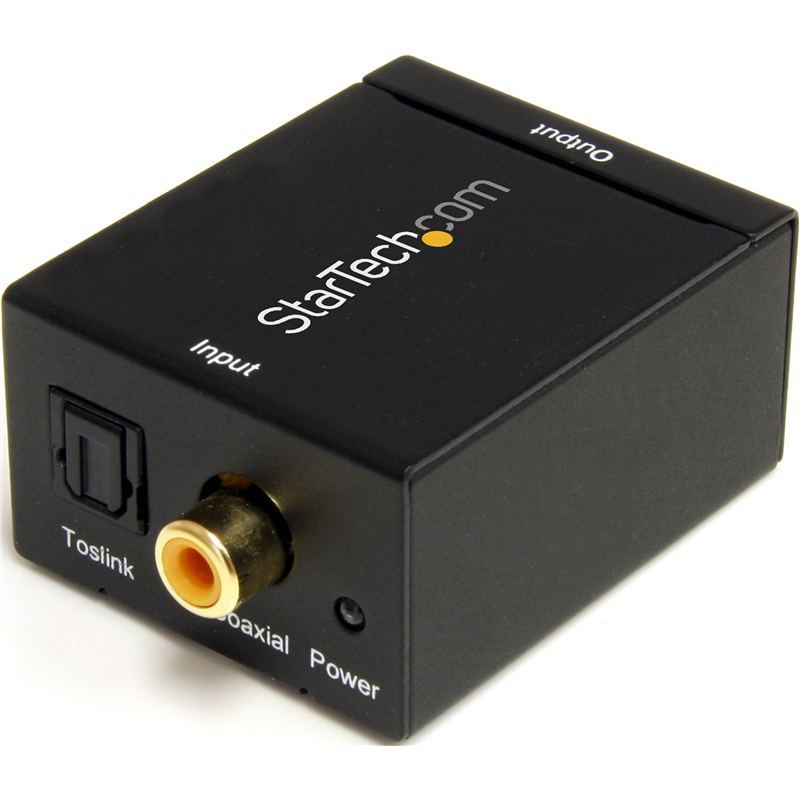 Conversor Startech Toslink Spdif A Rca Estereo